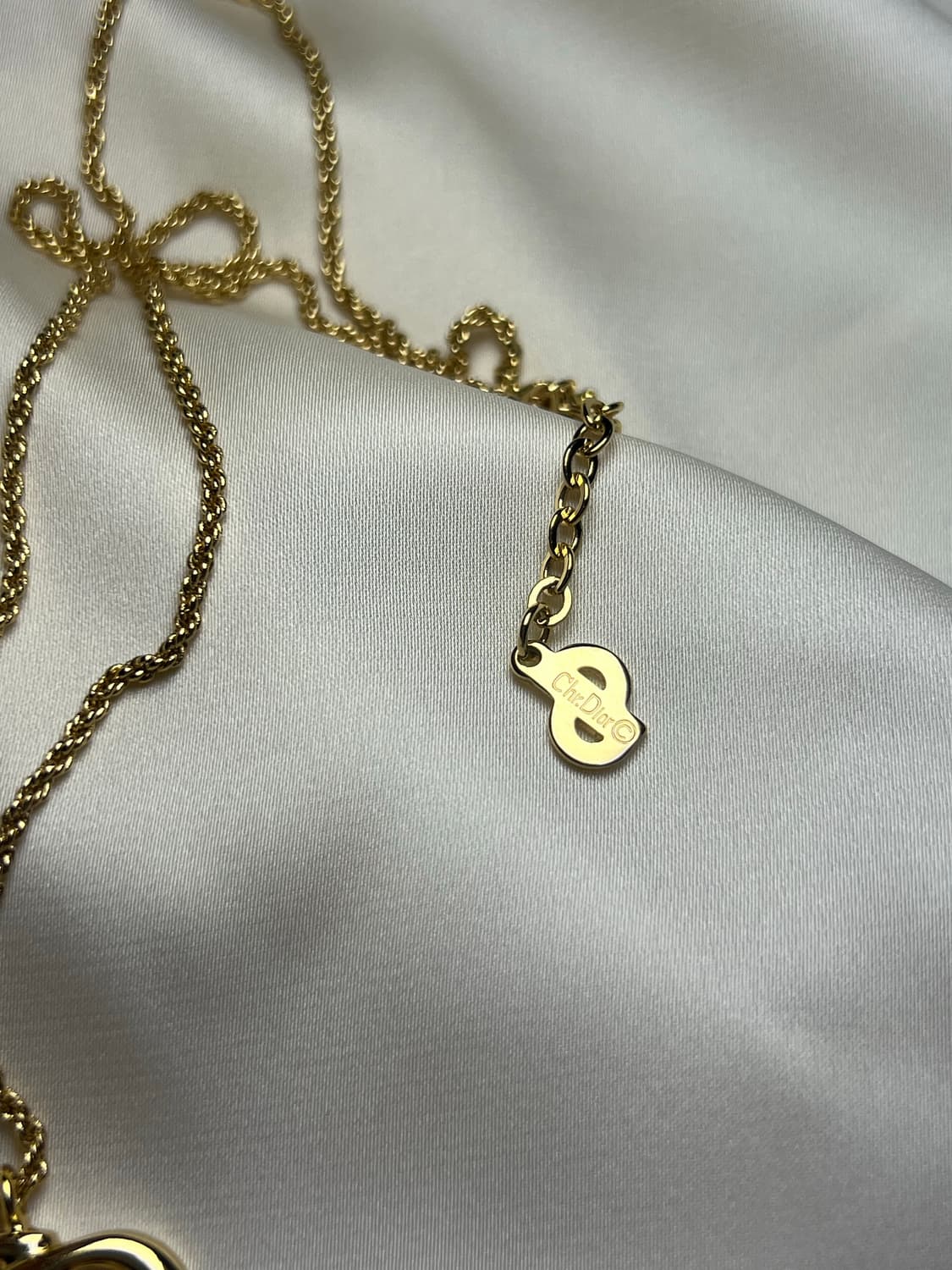 디올 CD 예리 목걸이 골드 상품이미지7