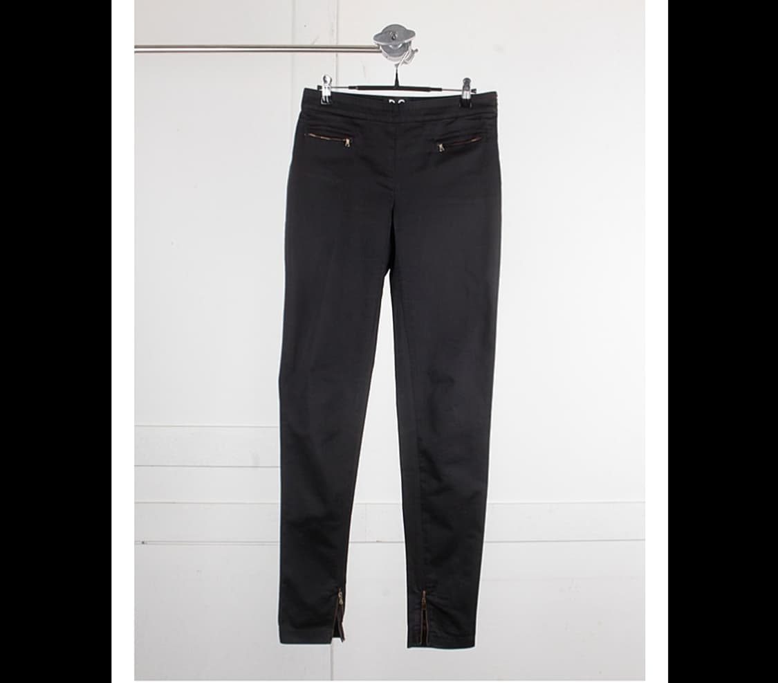 00년대 D&G 돌체 앤 가바나 골드 지퍼 슬림 팬츠 상품이미지1