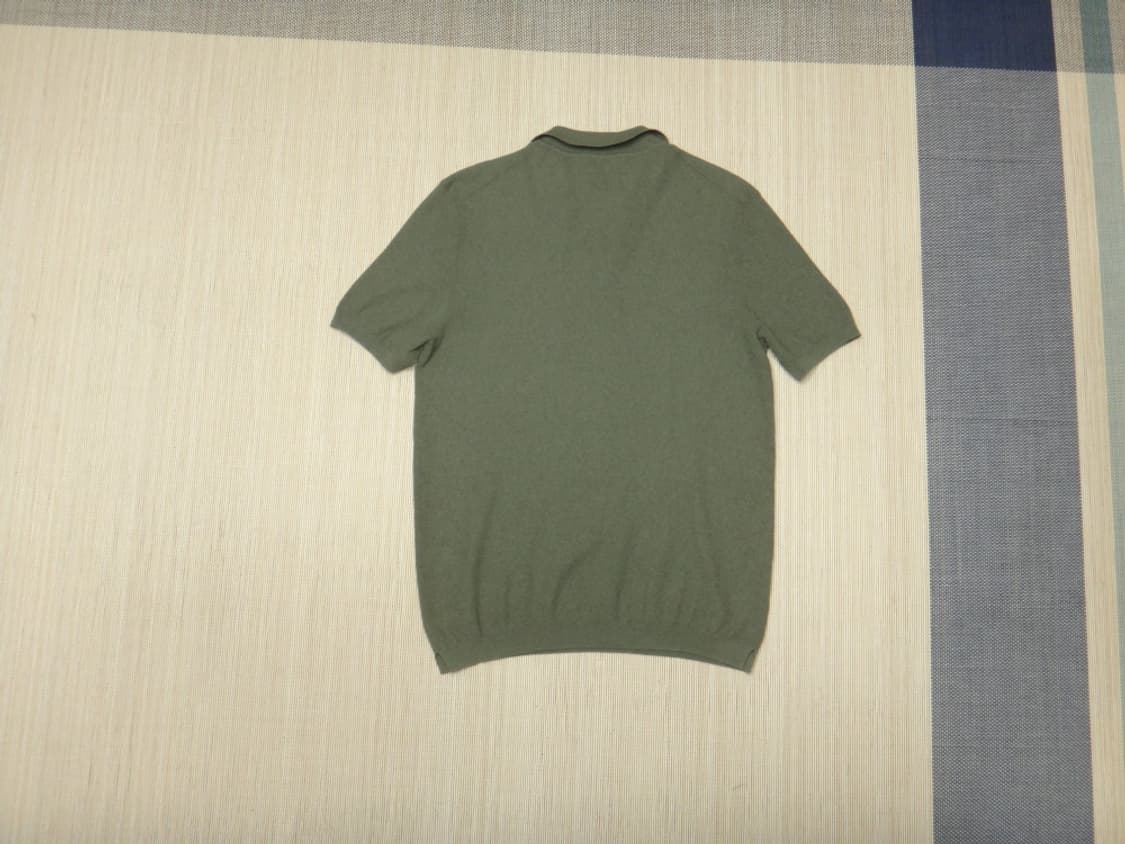 (2XL) HAZZYS 헤지스 면혼방 카라 니트 티셔츠 상품이미지2