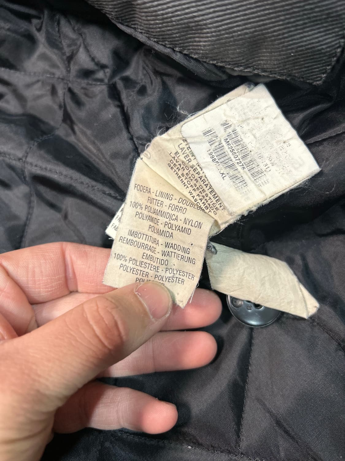 [XL] 90s 캘빈 클라인 왁스 벨티드 카코트 상품이미지7