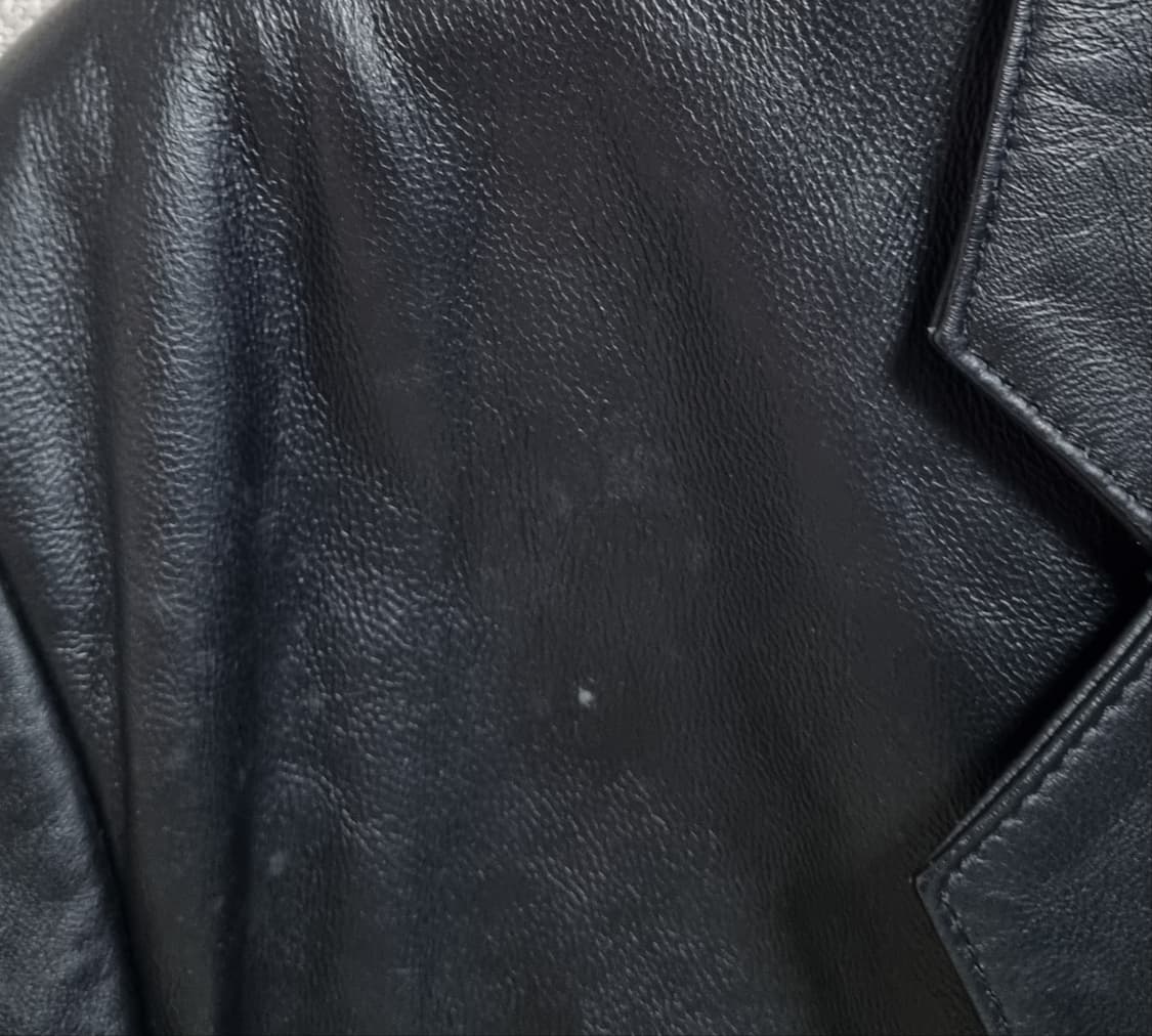 XXL (110) 블랙 양가죽100% 자켓 상품이미지4