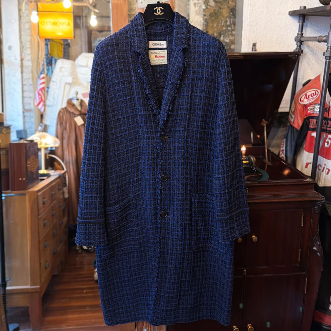 코헨 요네토미 트위드 코트자켓 상품이미지4