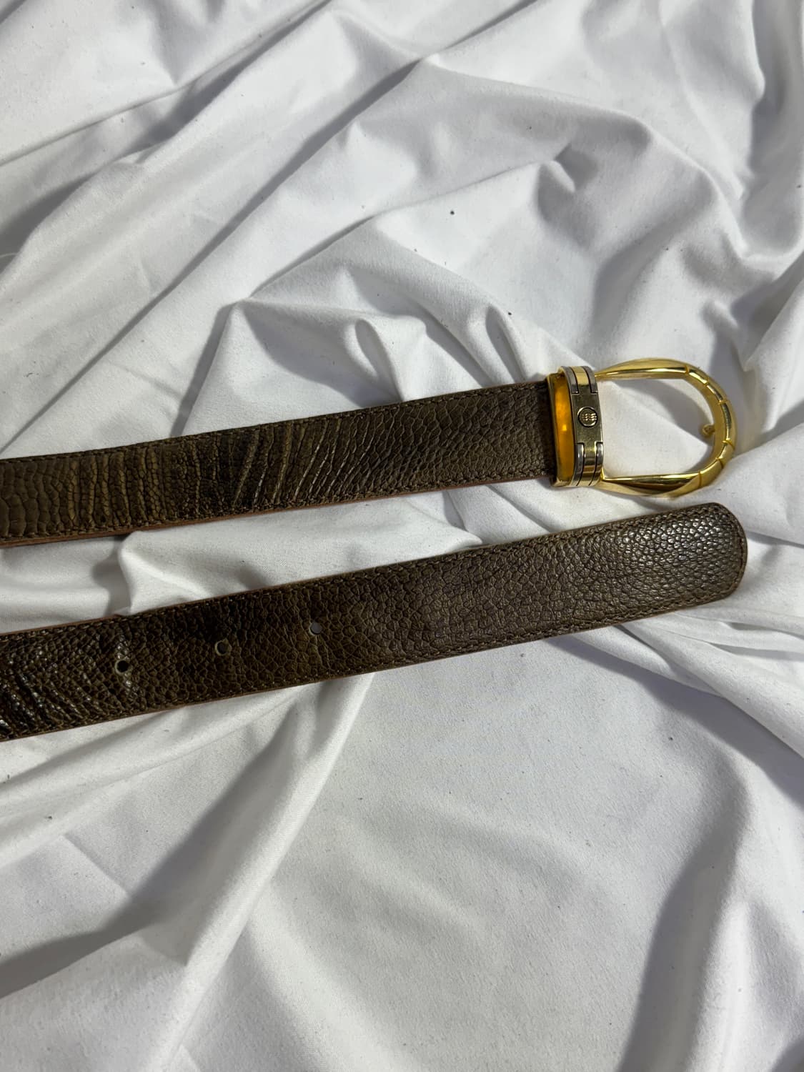 Kaiyo 오스트리치 레더 벨트 상품이미지6