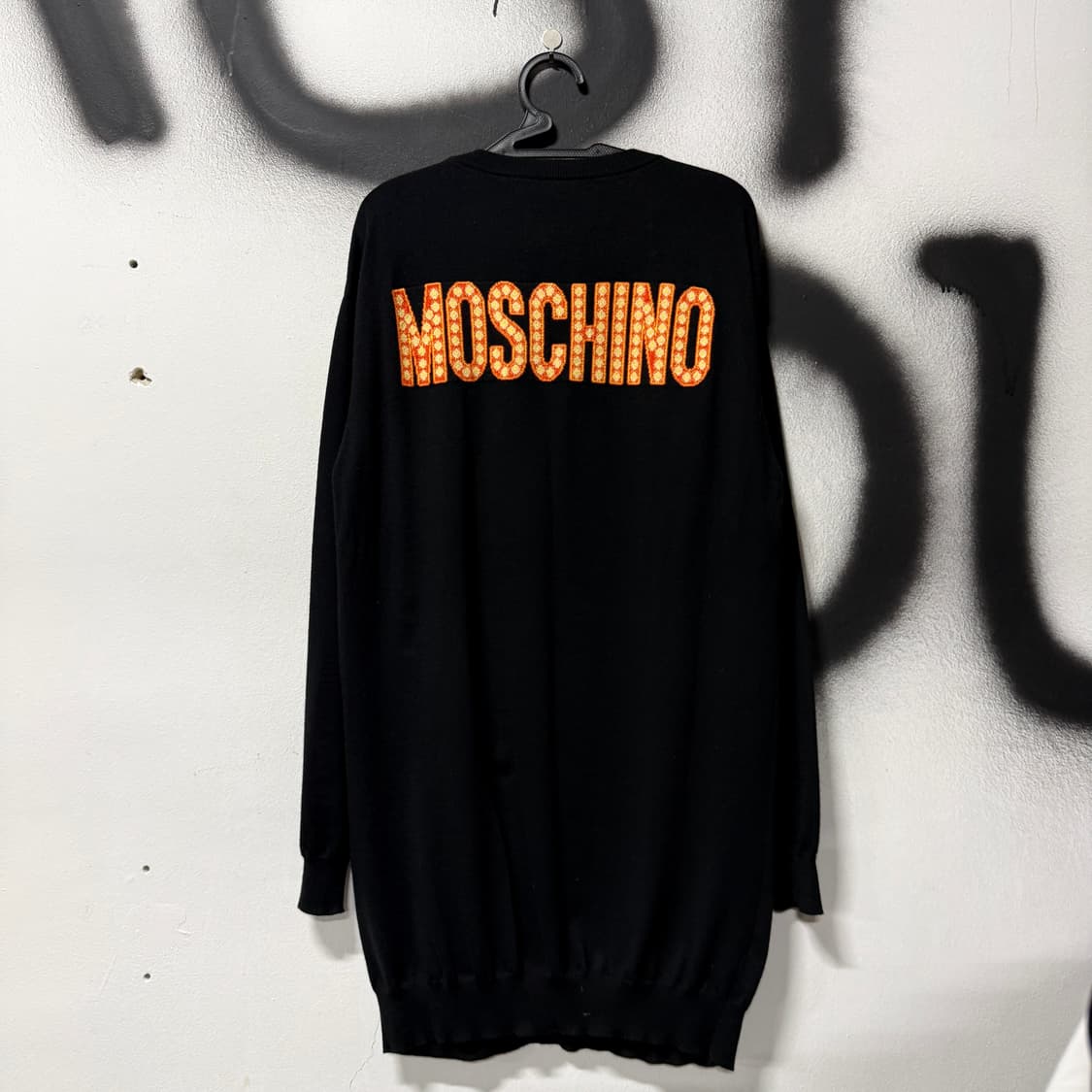 매장판 모스키노 굿 럭 트롤 캡슐 컬렉션 울100% 니트 원피스 상품이미지2