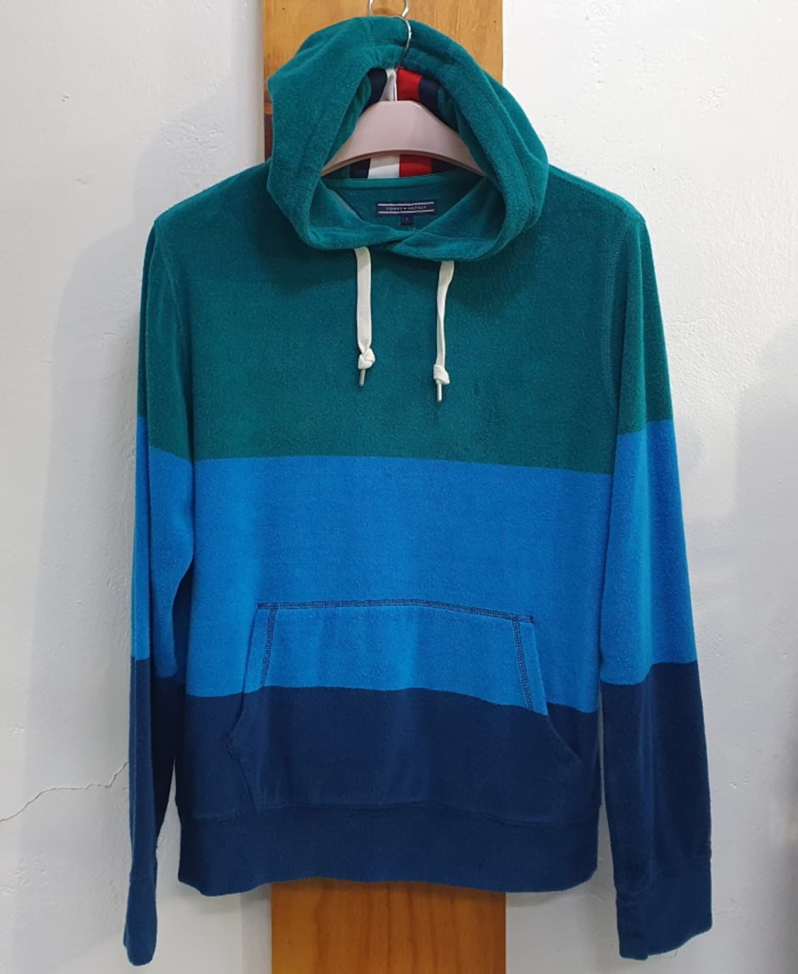 타미힐피거 컬러블록 후드티(100) 상품이미지1