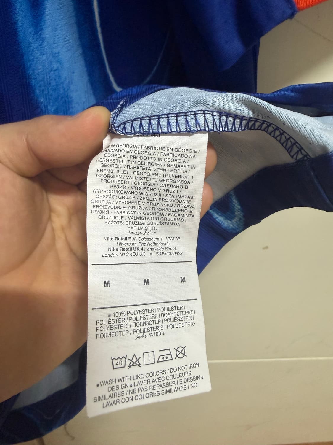 첼시 24/25 어센틱 유니폼 페드로 네투 (정품,스탬포드 브릿지 구매) 상품이미지6