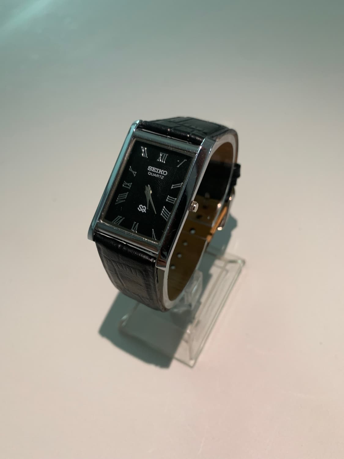 세이코 Seiko 쿼츠 탱크 블랙 상품이미지2