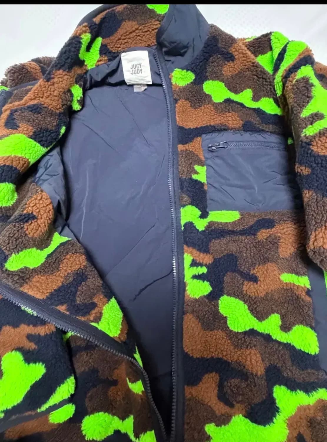 쥬시쥬디 카모 플리스 덤블링 점퍼 상품이미지9