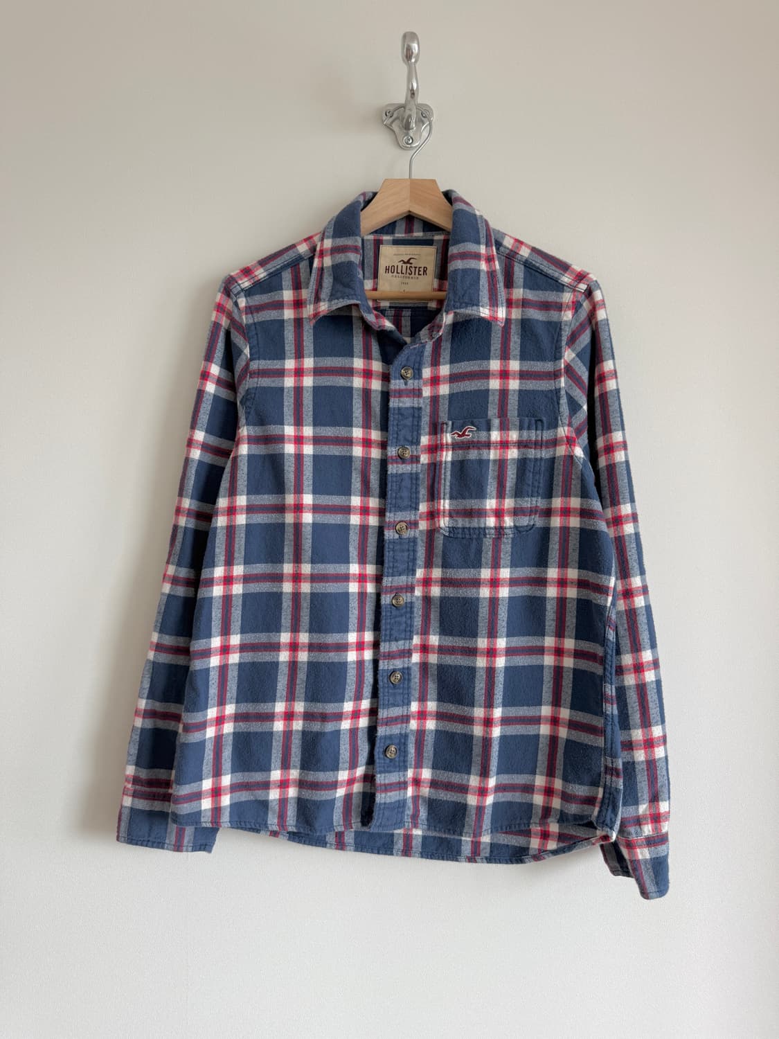 홀리스터(HOLLISTER) 플란넬 체크 셔츠 상품이미지1