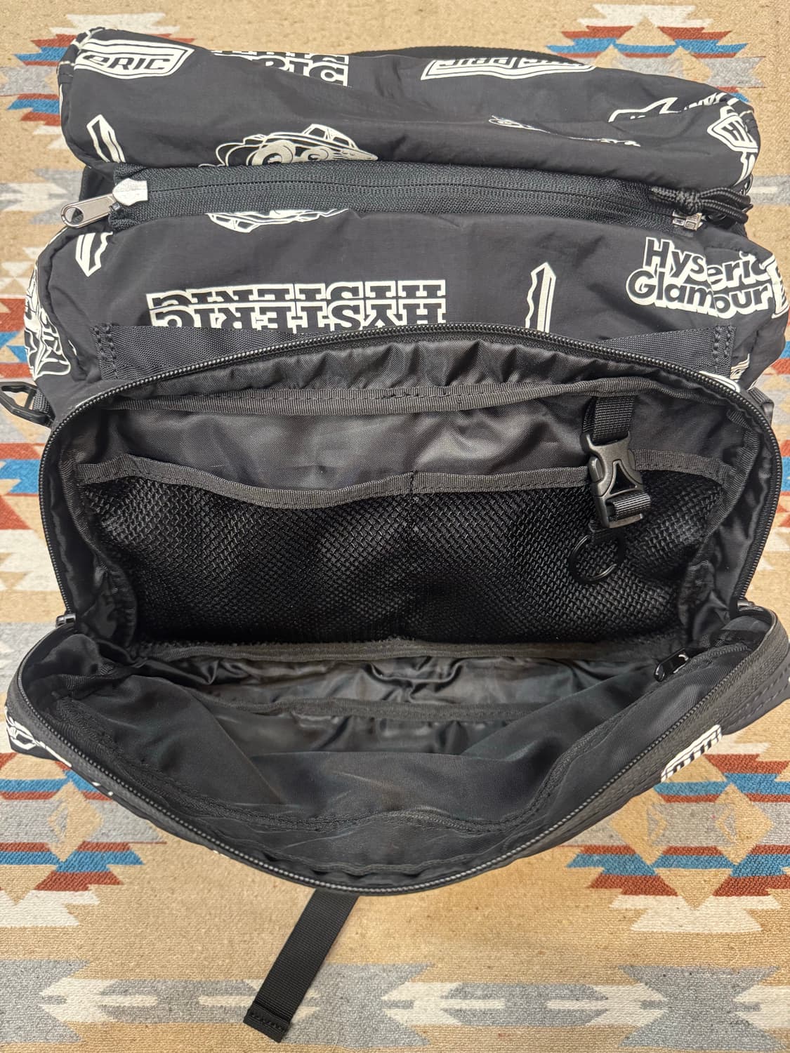 [OS] 히스테릭글래머 프린트 숄더백 블랙  상품이미지8