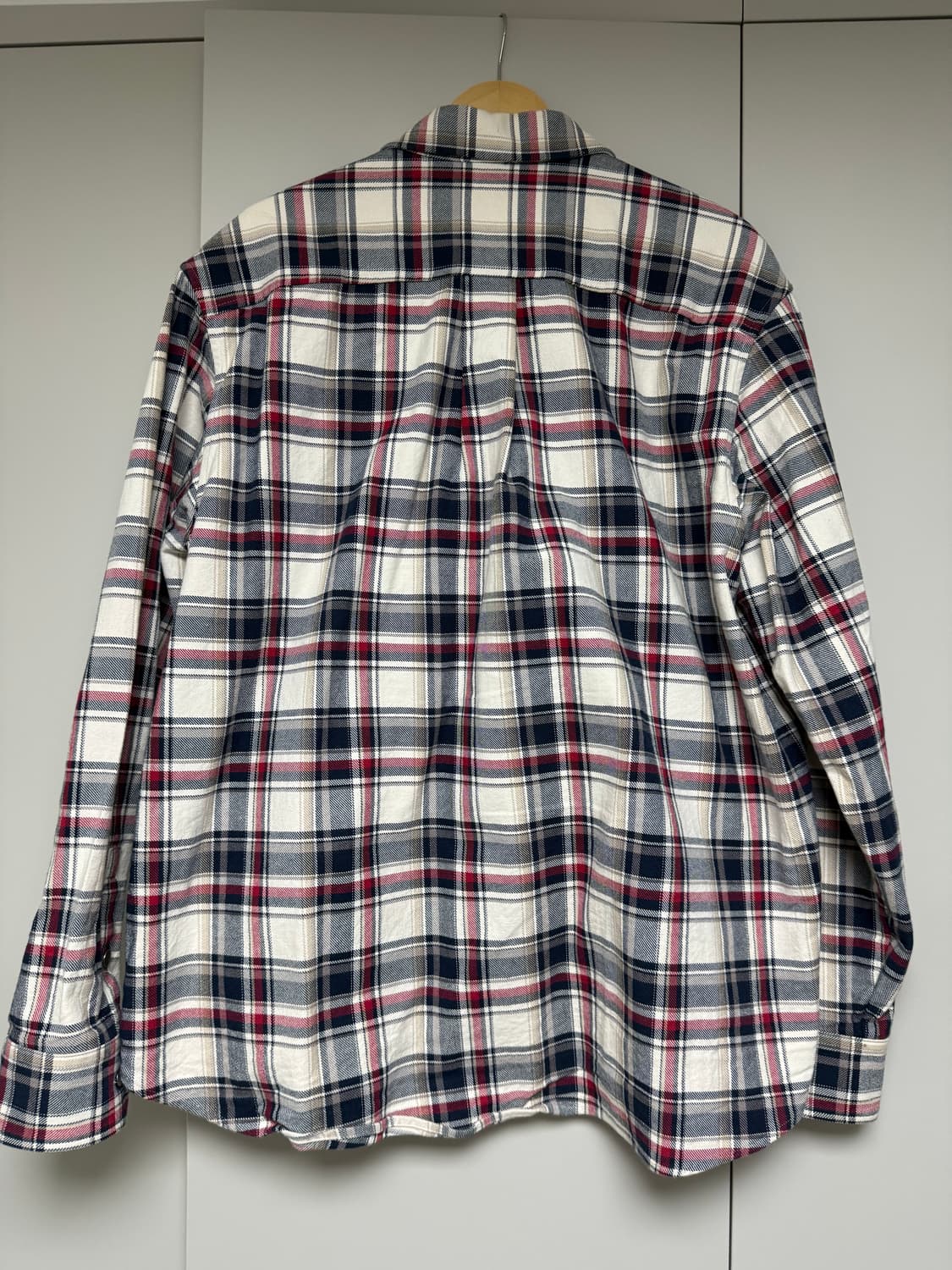 솔리드옴므 체크셔츠 52사이즈 상품이미지4