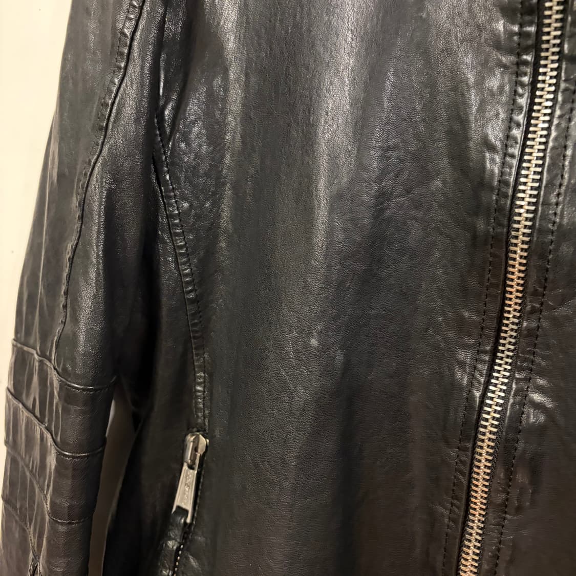 디스퀘어드2 램스킨 레더자켓 50 상품이미지6