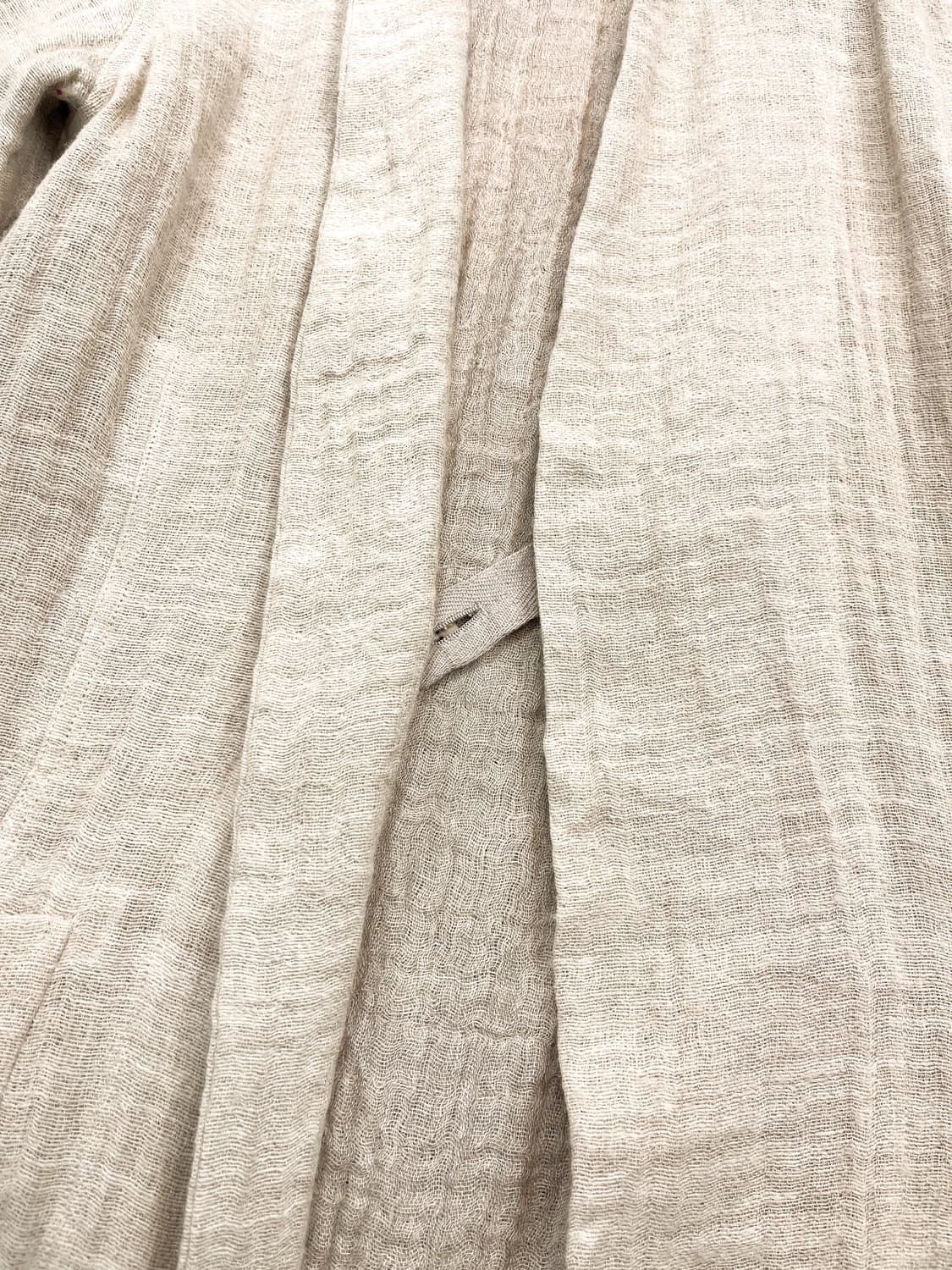 이세이 미야케 haat 린넨 블렌디드 롱 자켓 상품이미지4