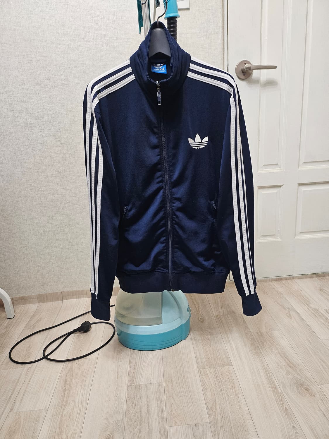 (90~95) ☆초대장급☆ 아디다스 파이어버드 [네이비] 트랙탑져지 상품이미지1