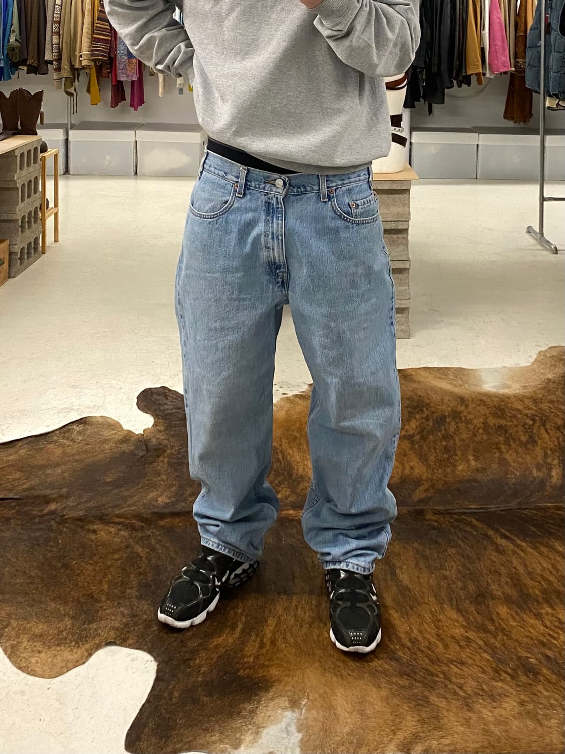 00's LEVI'S 550 denim pants 리바이스 루즈핏 데님 상품이미지1