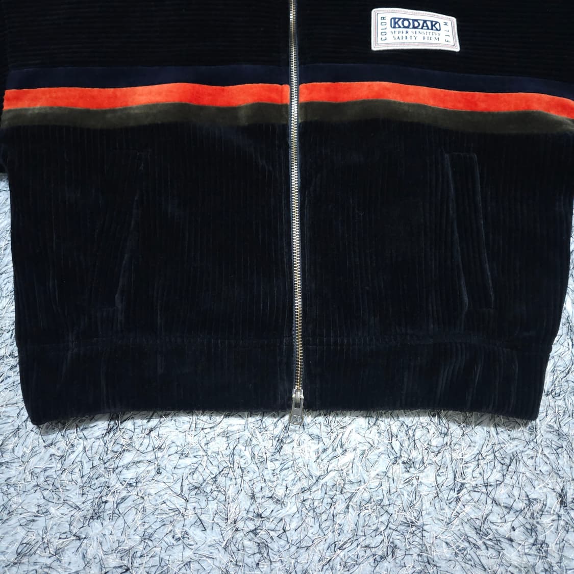 코닥) S 여자 코듀로이 밸벳 집업점퍼 / 왕눈이샵 상품이미지4