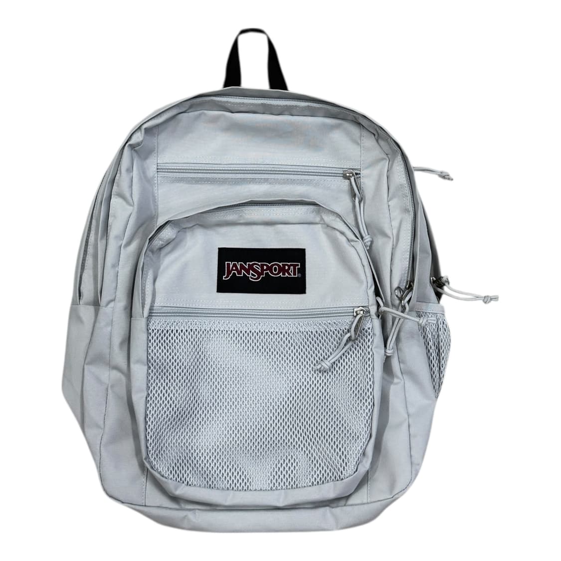 잔스포츠 빈티지 빅캠퍼스 그레이 메쉬 포켓 백팩 가방 상품이미지1