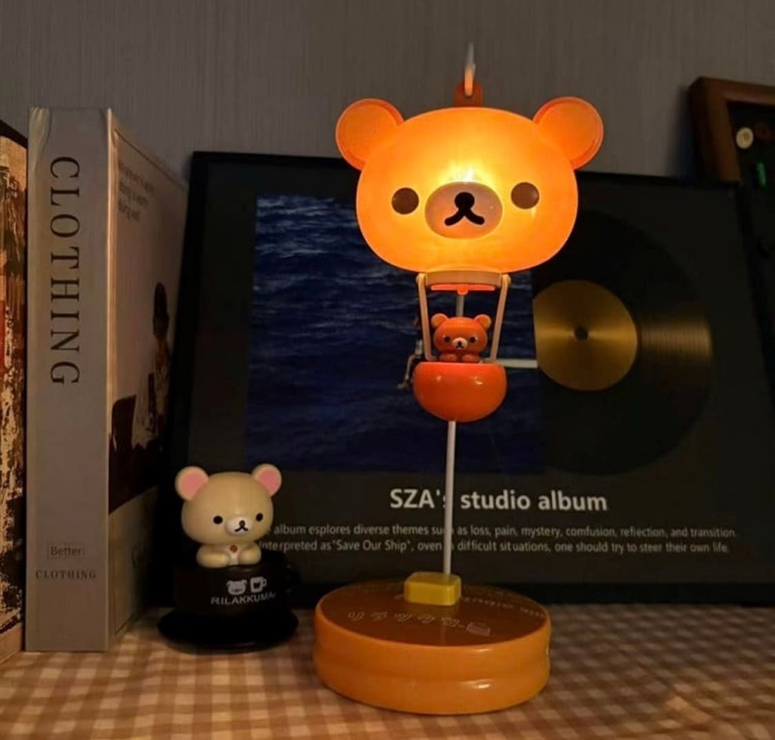 리락쿠마 무드등 수유등 선물 크리스마스 상품이미지1