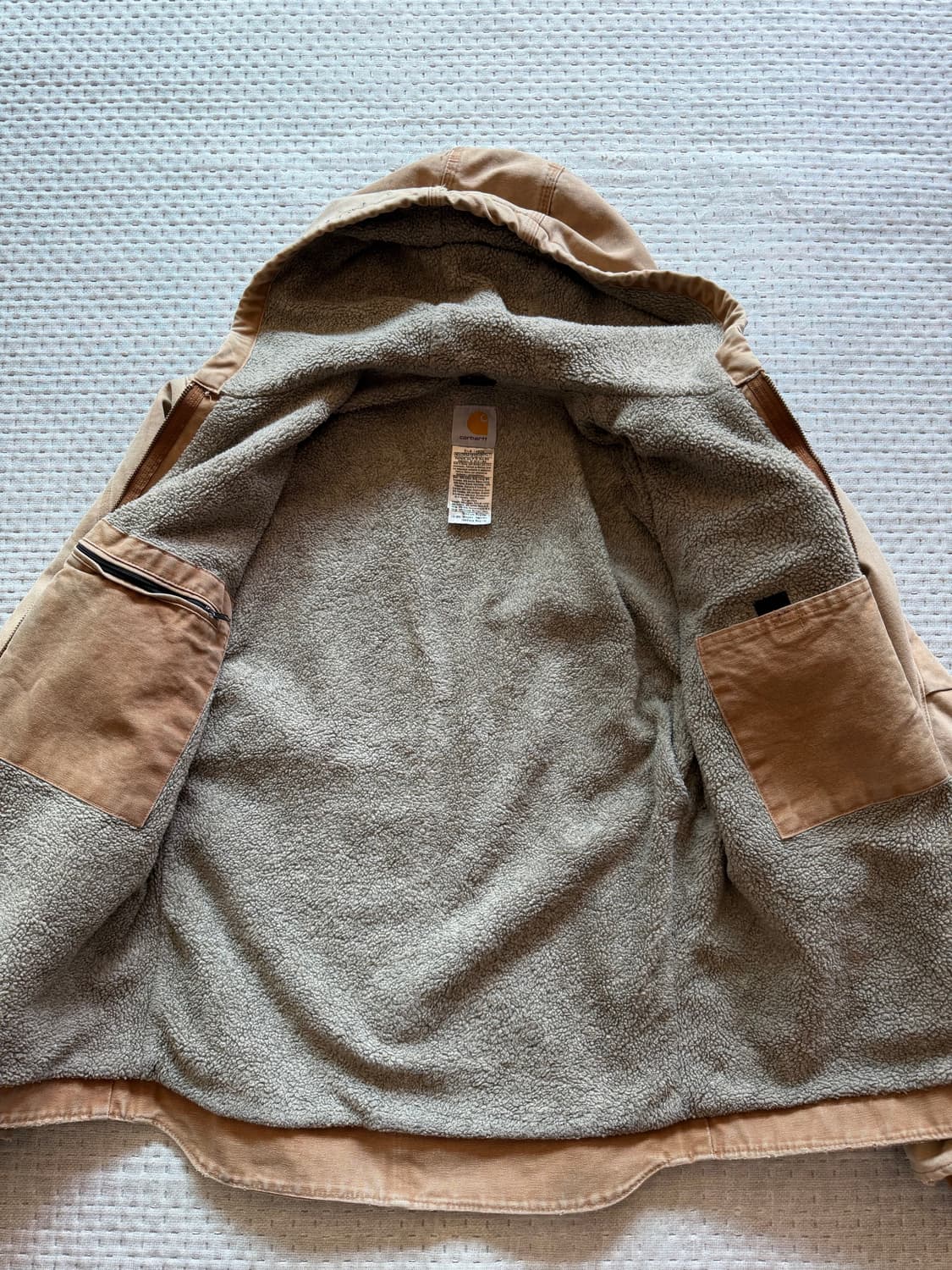[M] 칼하트 j141 샌드스톤 덕 액티브 자켓 상품이미지6