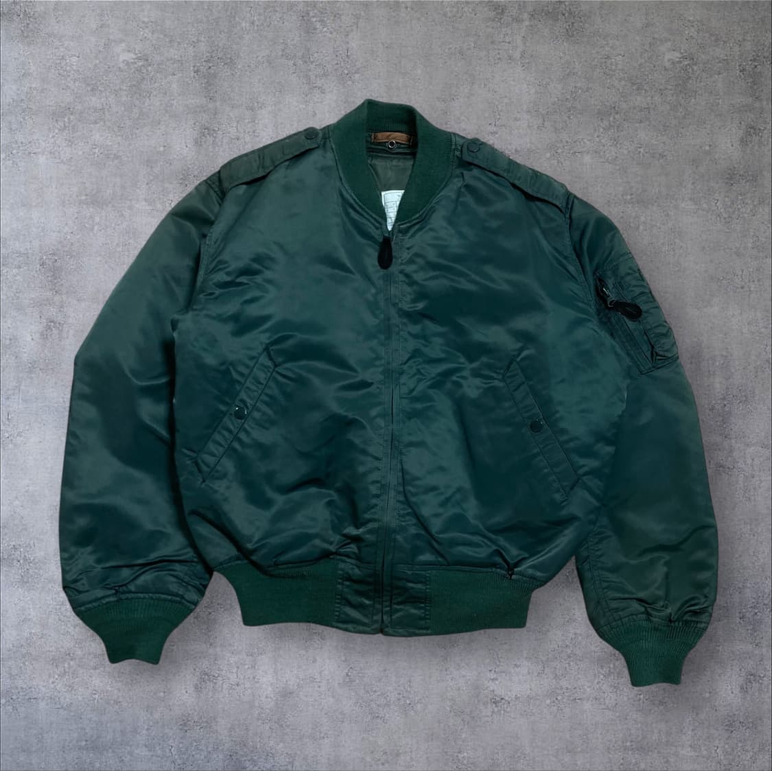 오리지날 국군용 장교 MA-1 봄버 자켓 상품이미지1