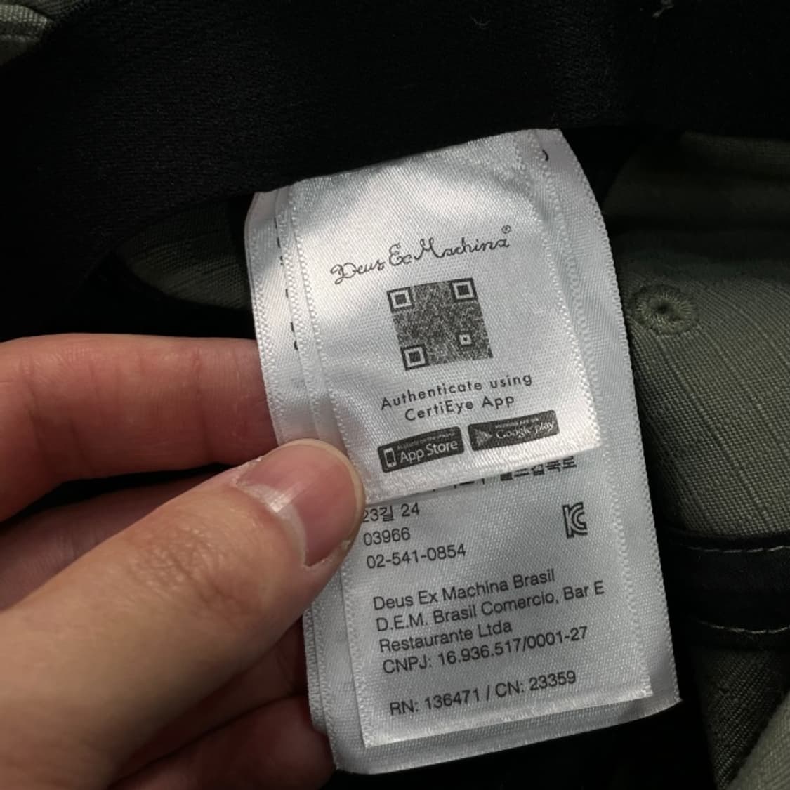 데우스 엑스 마키나 소이어 볼캡  상품이미지4