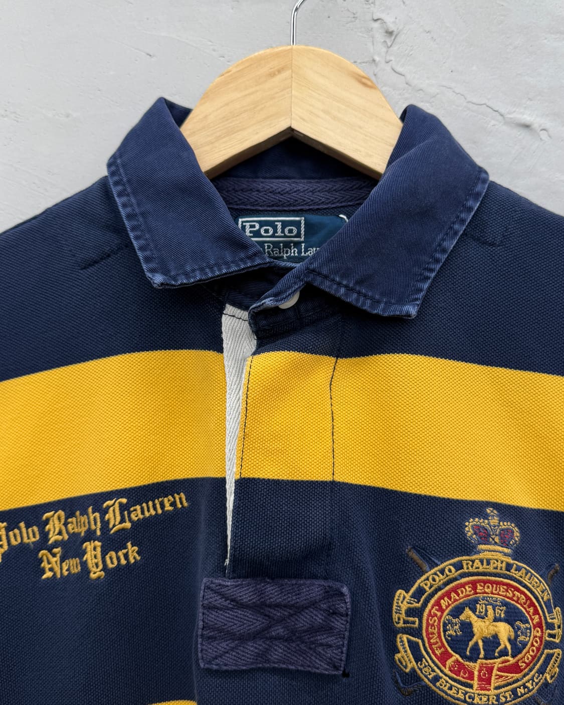 폴로 랄프로렌 00s 크라운 럭비 PK 티셔츠 상품이미지3