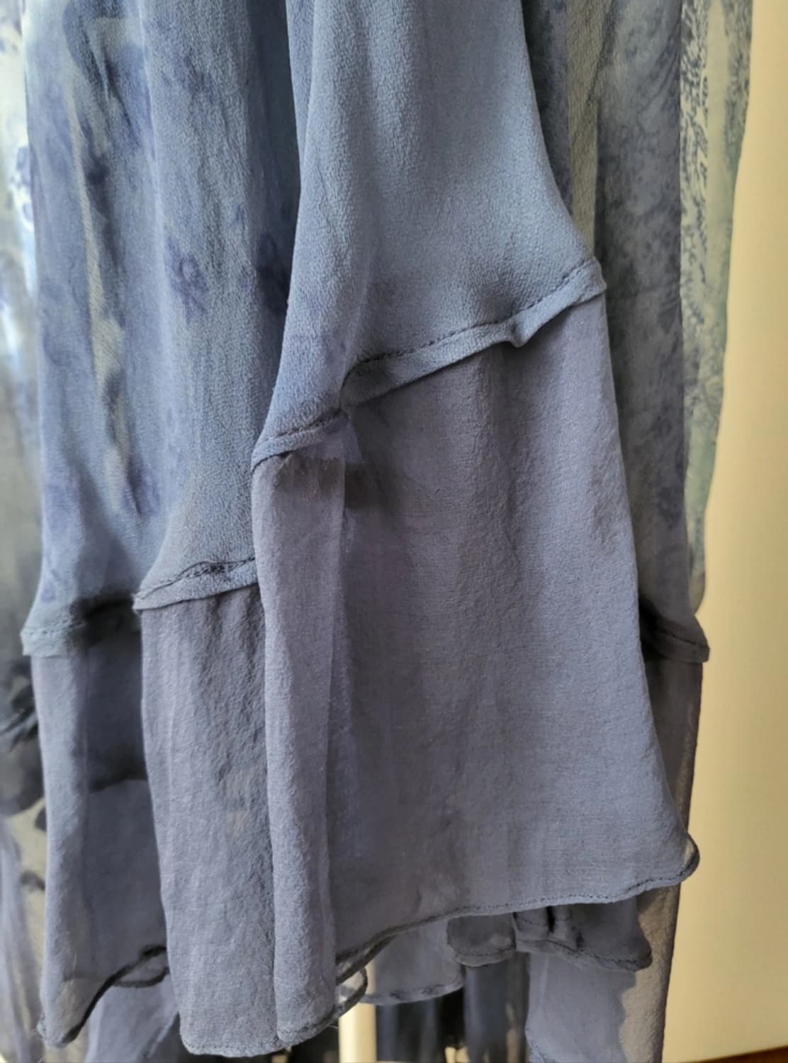 에트로 ETRO 아름다운 실크 쉬폰 롱 원피스 상품이미지10