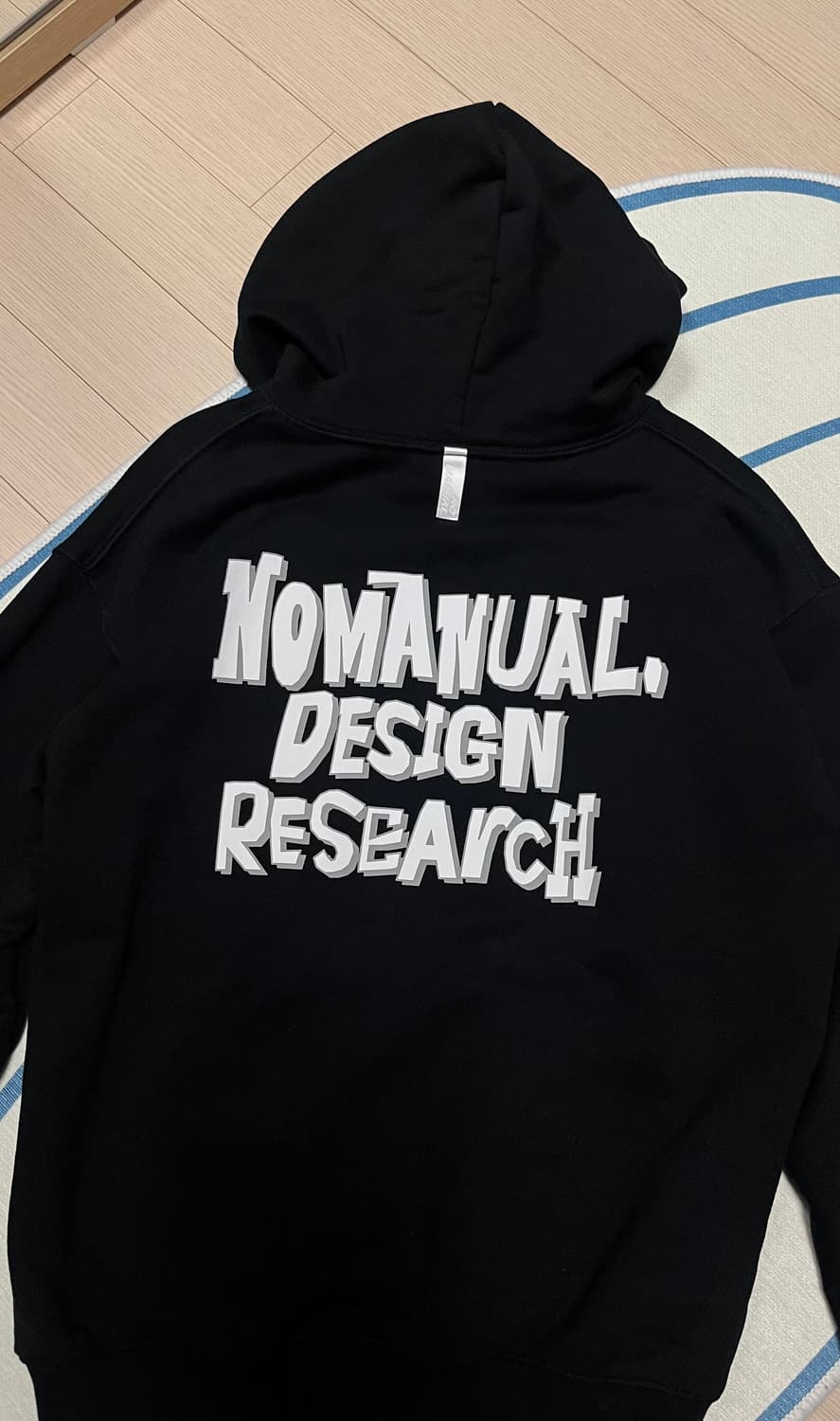 노매뉴얼 DOODLE LOGO HOODIE  상품이미지1