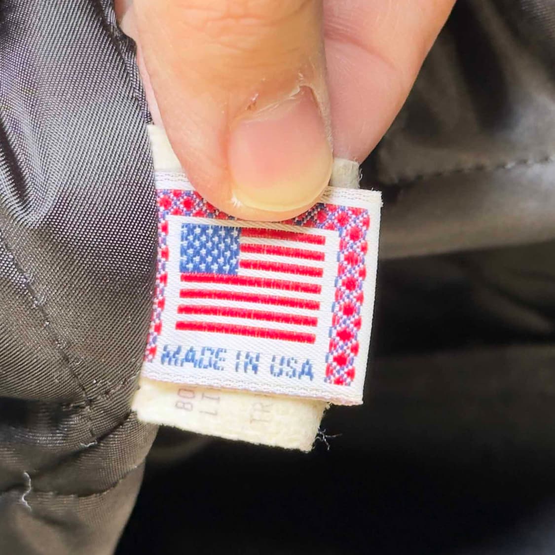 90s 골든베어 스웨이드 카라 울 코트 USA 상품이미지6