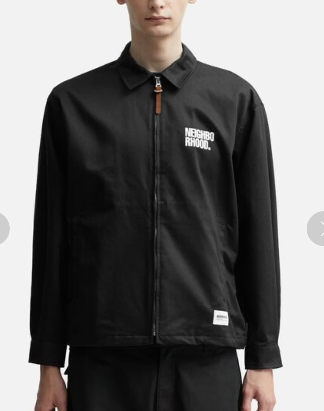 새상품) 네이버후드 zip 워크자켓 S 상품이미지1