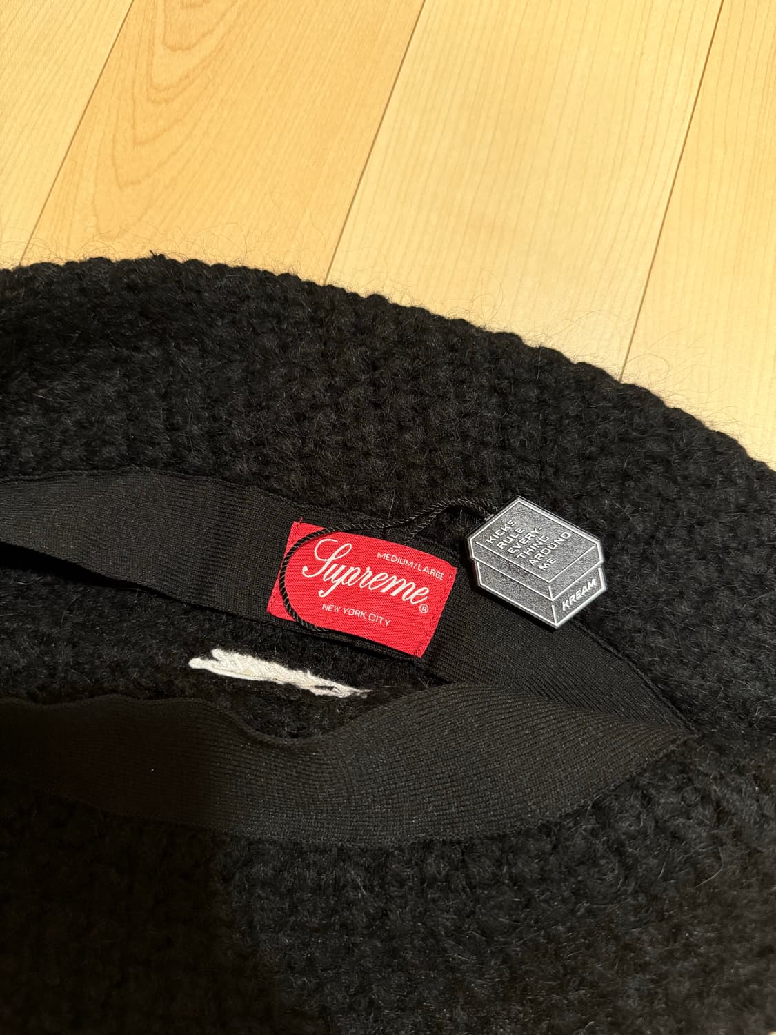 [새상품] 슈프림 22fw 버킷햇 비니 블랙 M-L 상품이미지3