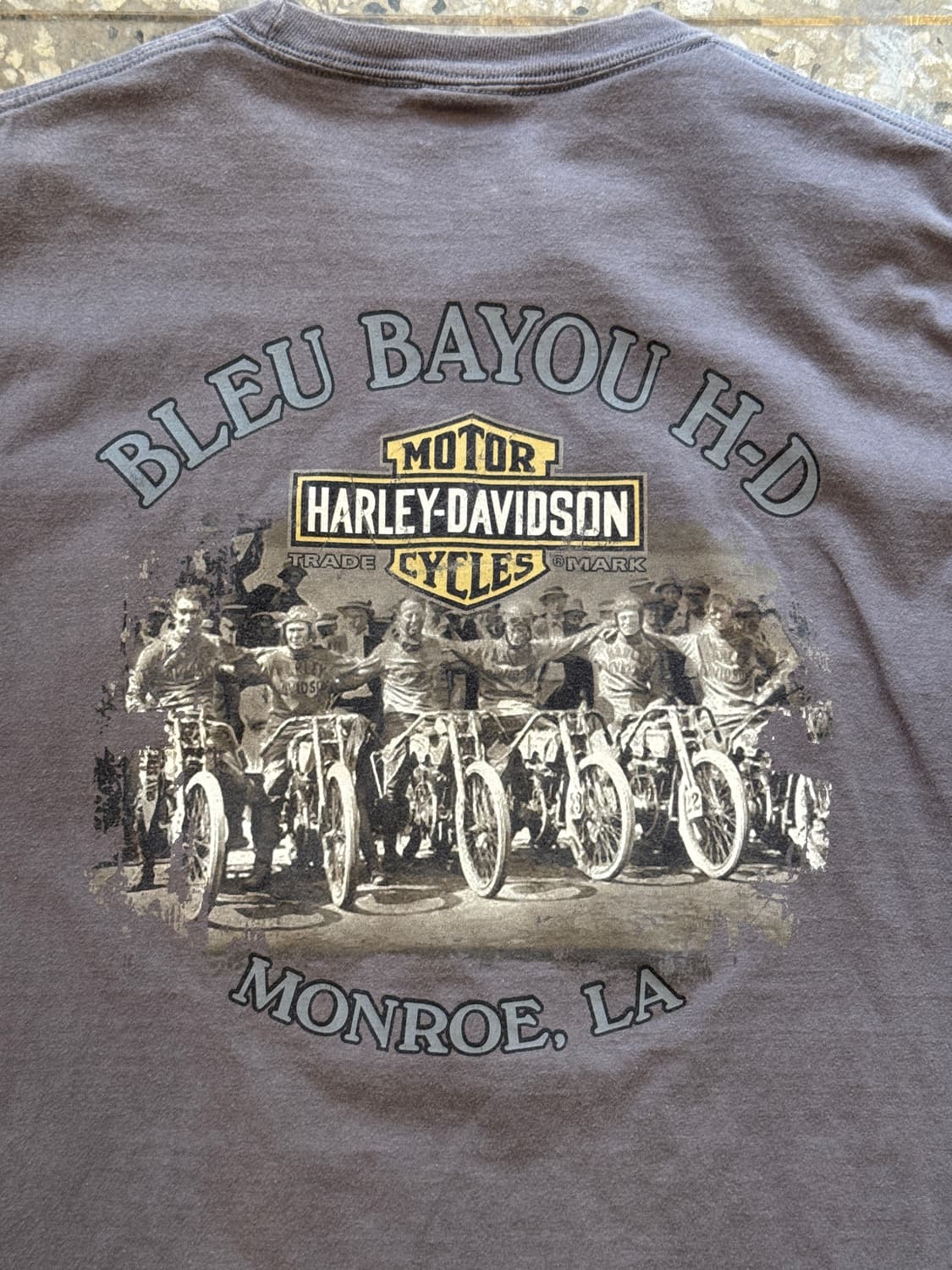 00s 할리 데이비슨 포켓 반팔 티셔츠(HT16) 상품이미지2