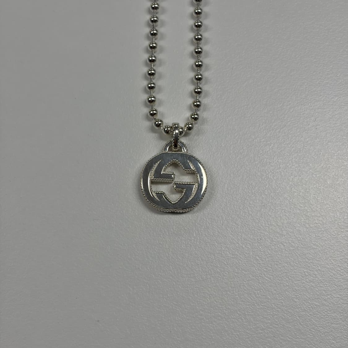 구찌 인터라킹 볼 목걸이 상품이미지3