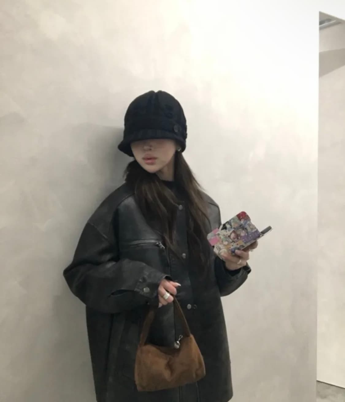 (새상품)미세키 서울 Cable knit beret BLACK 상품이미지1