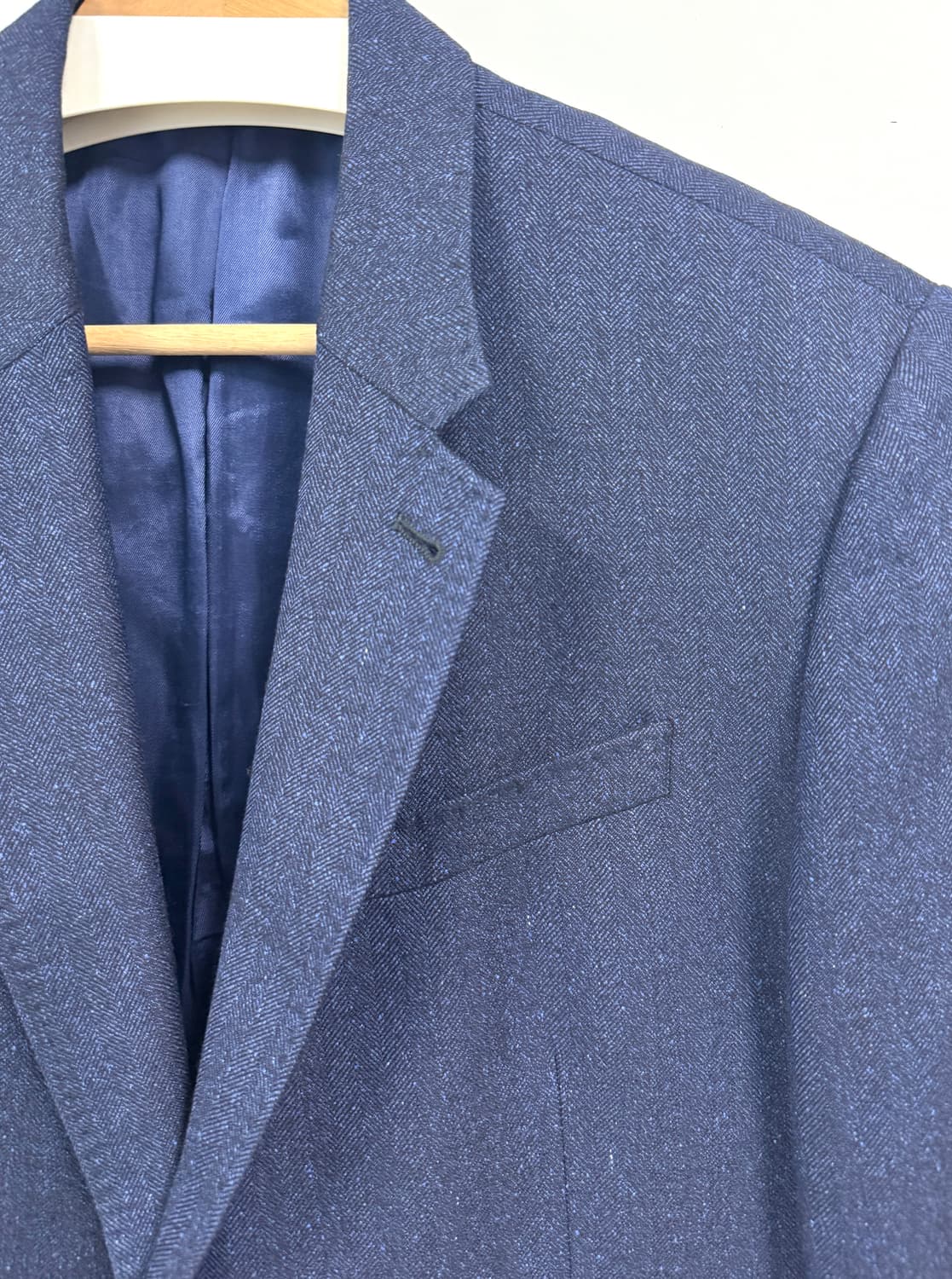 PAUL SMITH 폴스미스 헤링본 네이비 블레이저 자켓 40S 상품이미지3