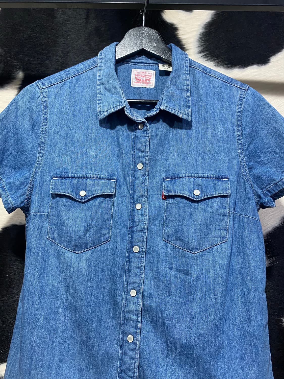 Levi’s 웨스턴 데님 반팔셔츠 상품이미지3