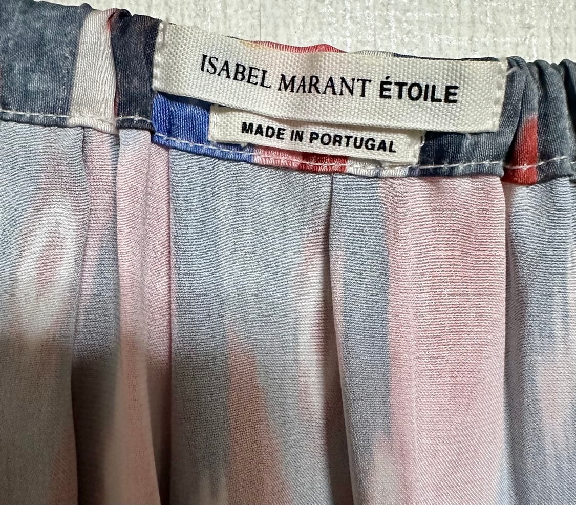 이자벨마랑 빈티지 하노이 프린트 스커트 M 상품이미지3