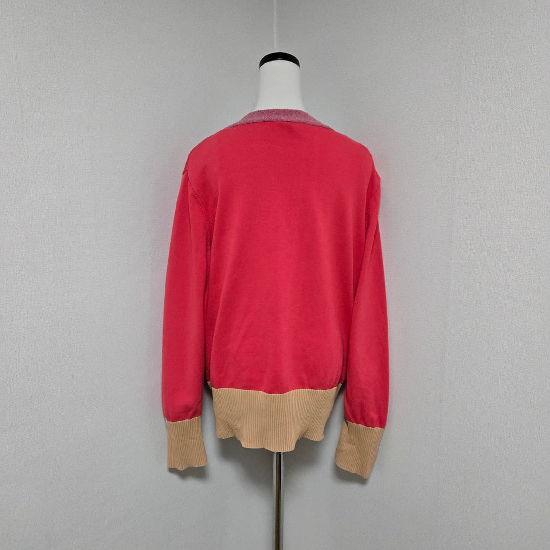 코스 컬러블록 코튼 가디건 /여성 가디건 /여자 가디건  상품이미지7