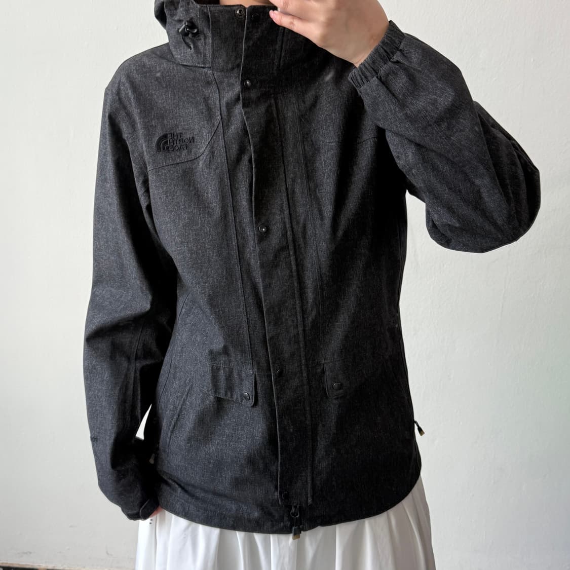 [L] 노스페이스 그레이 자켓 상품이미지1