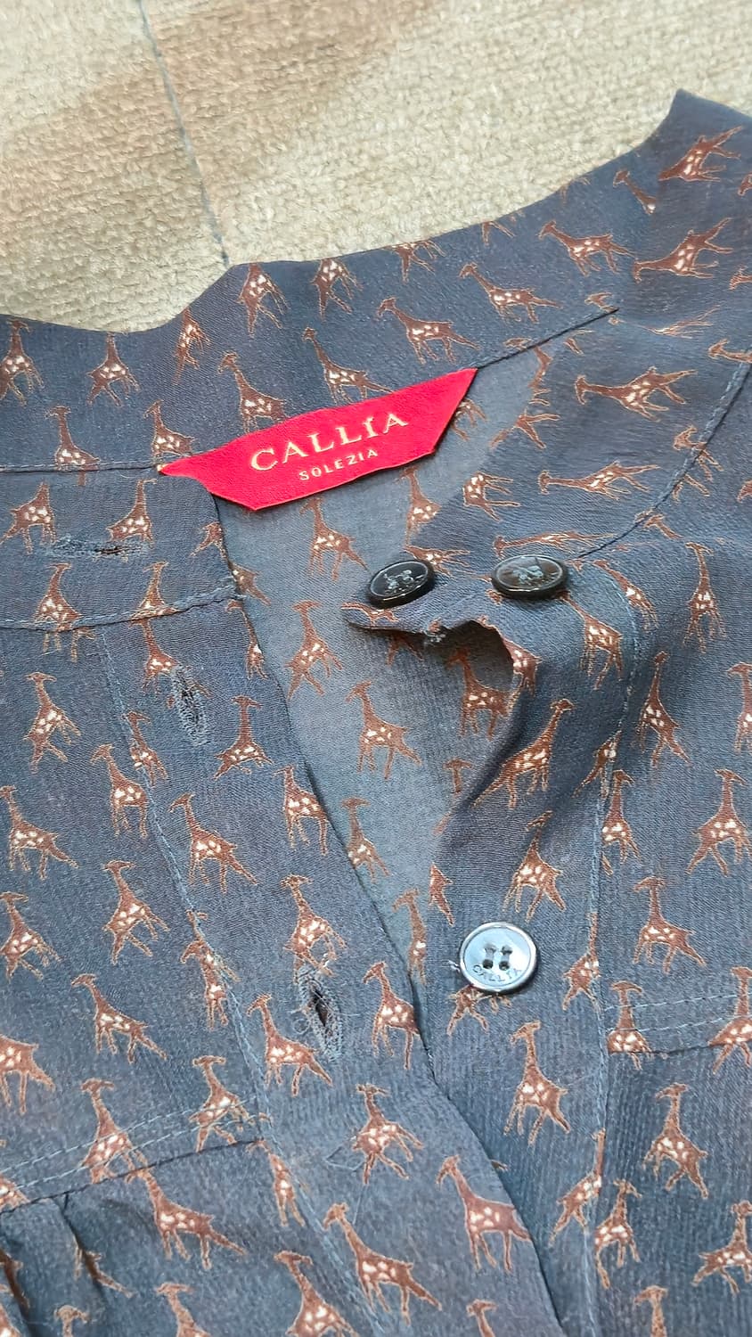 패턴 블라우스  상품이미지6