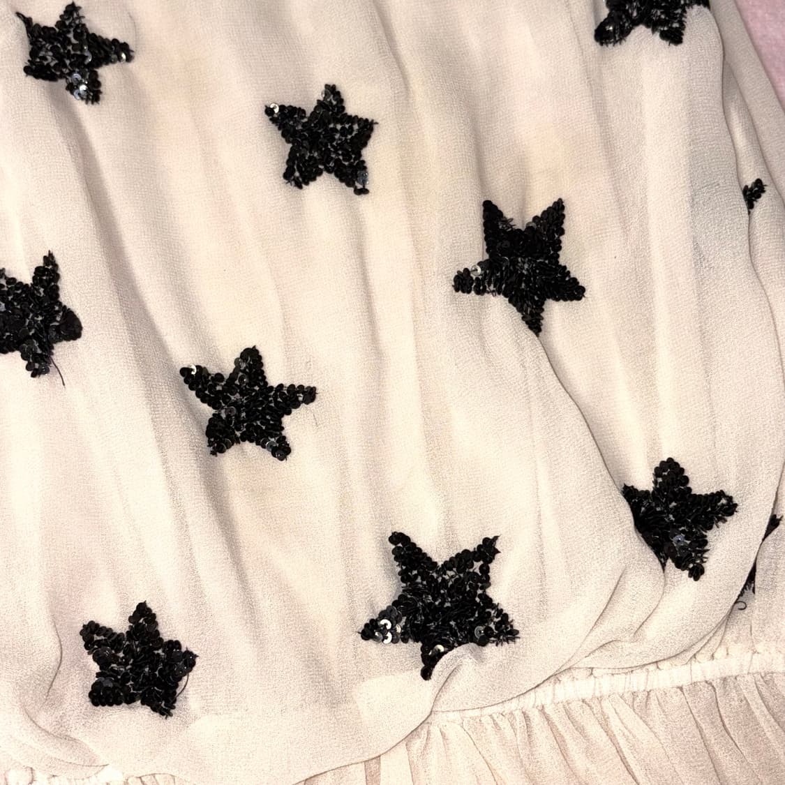 별 스팽글 프릴 나시 상품이미지4