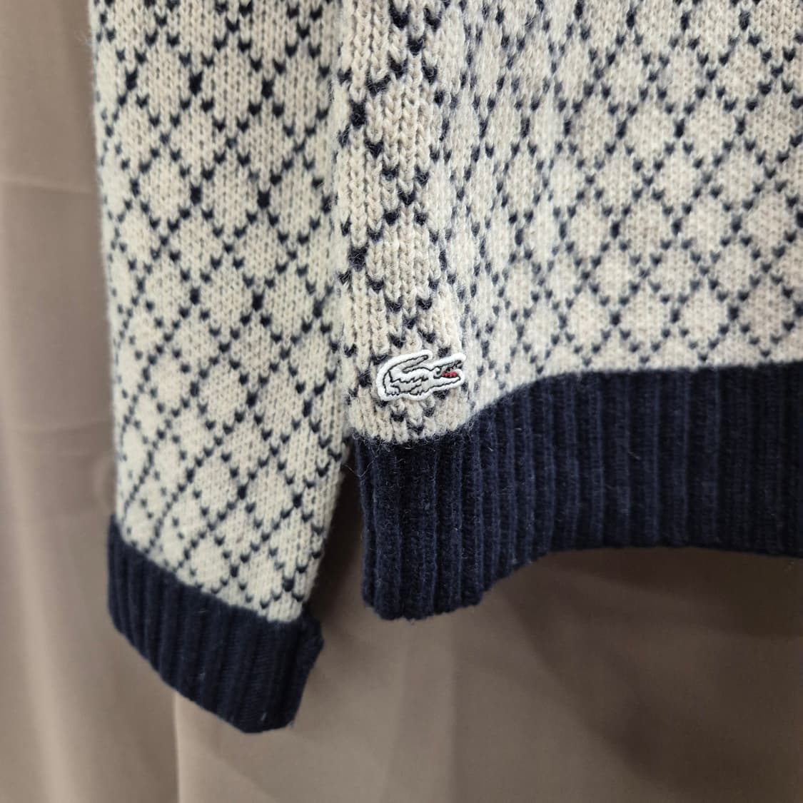 라코스테 니트 가디건 S 상품이미지3