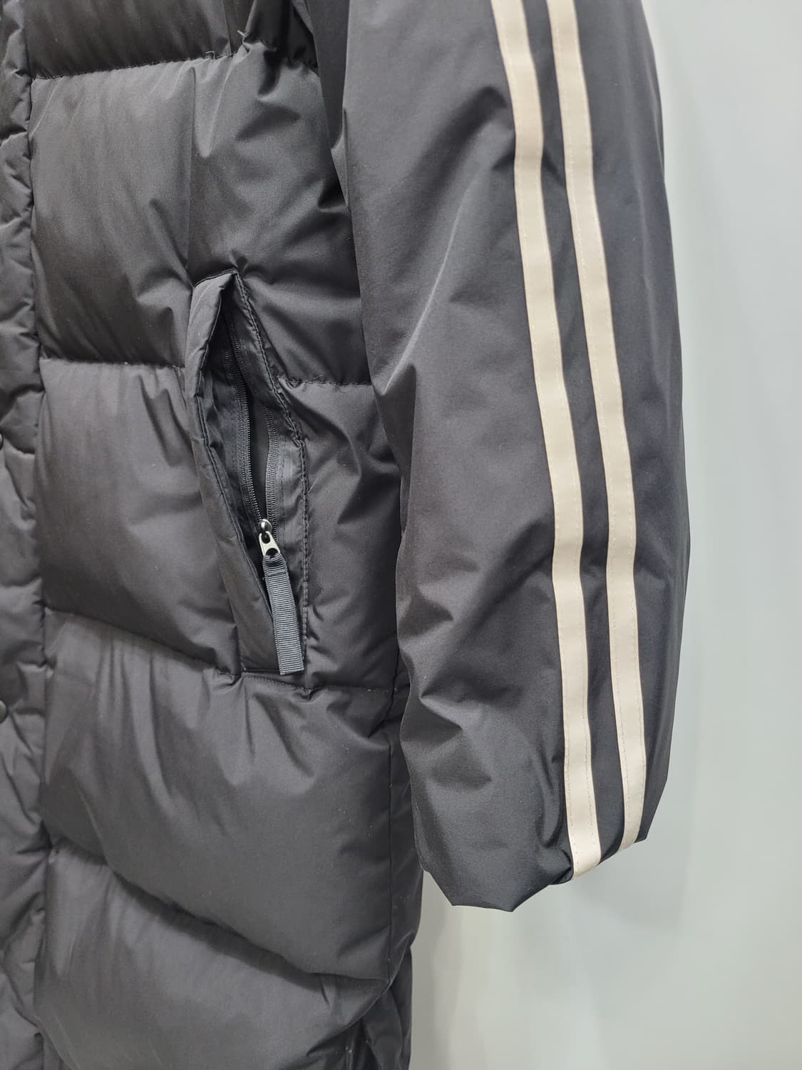 NERDY 널디 백로고 후드 다운 롱 패딩 / S
 상품이미지5