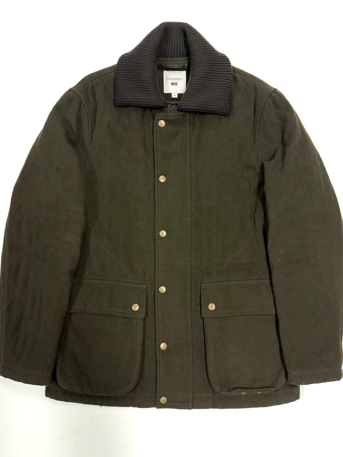 JW앤더슨X유니클로 카키 모 자켓 상품이미지1