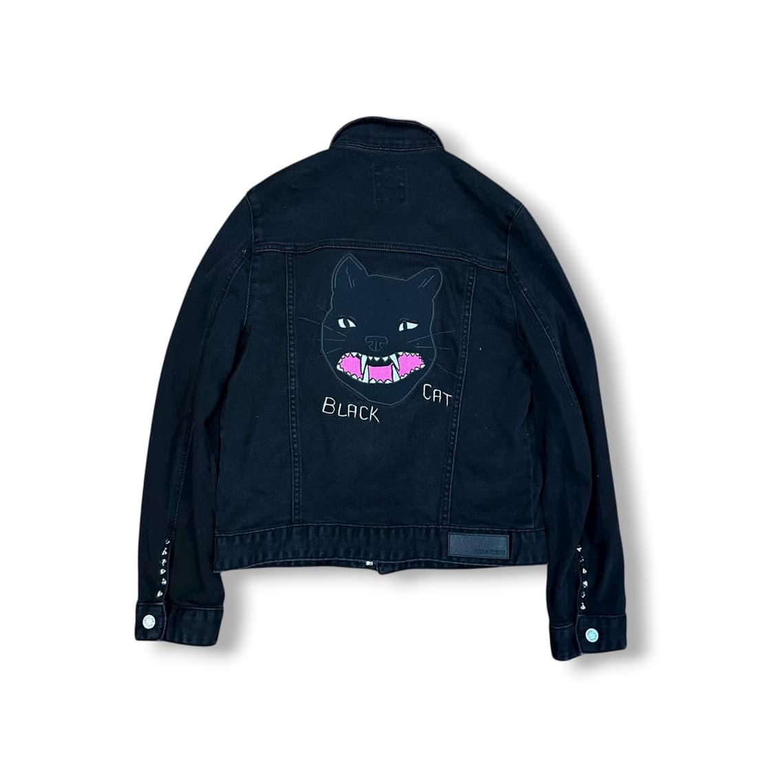 쟈딕앤볼테르 블랙캣 데님 자켓 상품이미지4