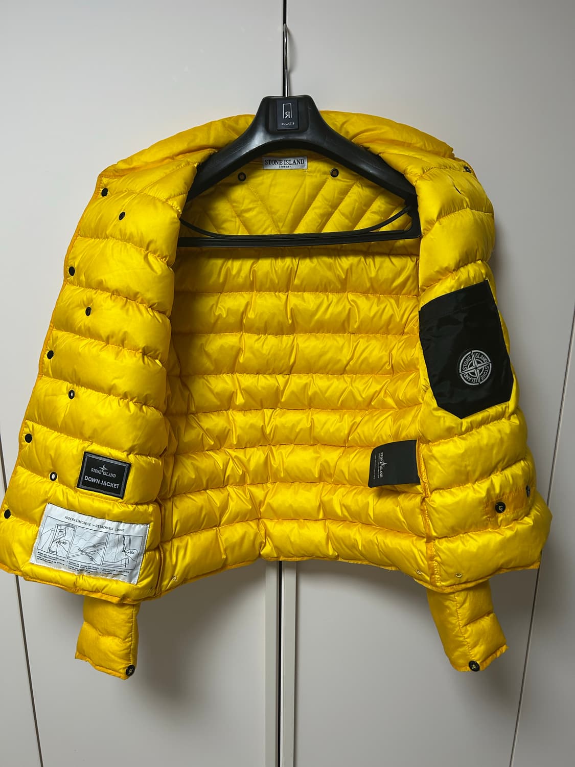 스톤아일랜드 경량패딩 가먼트다이드 라이너 상품이미지1