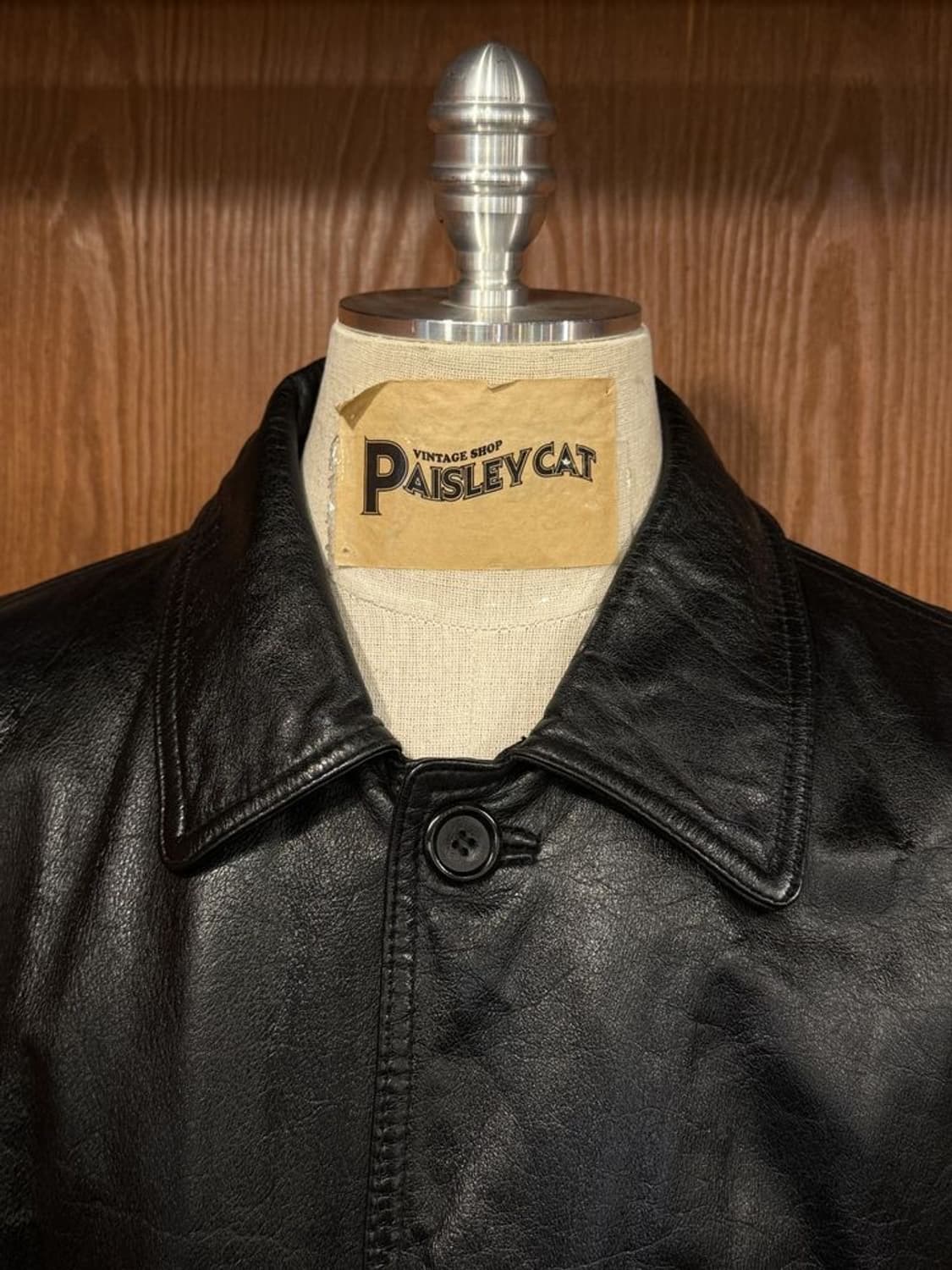 프레이크 레더 자켓 상품이미지4