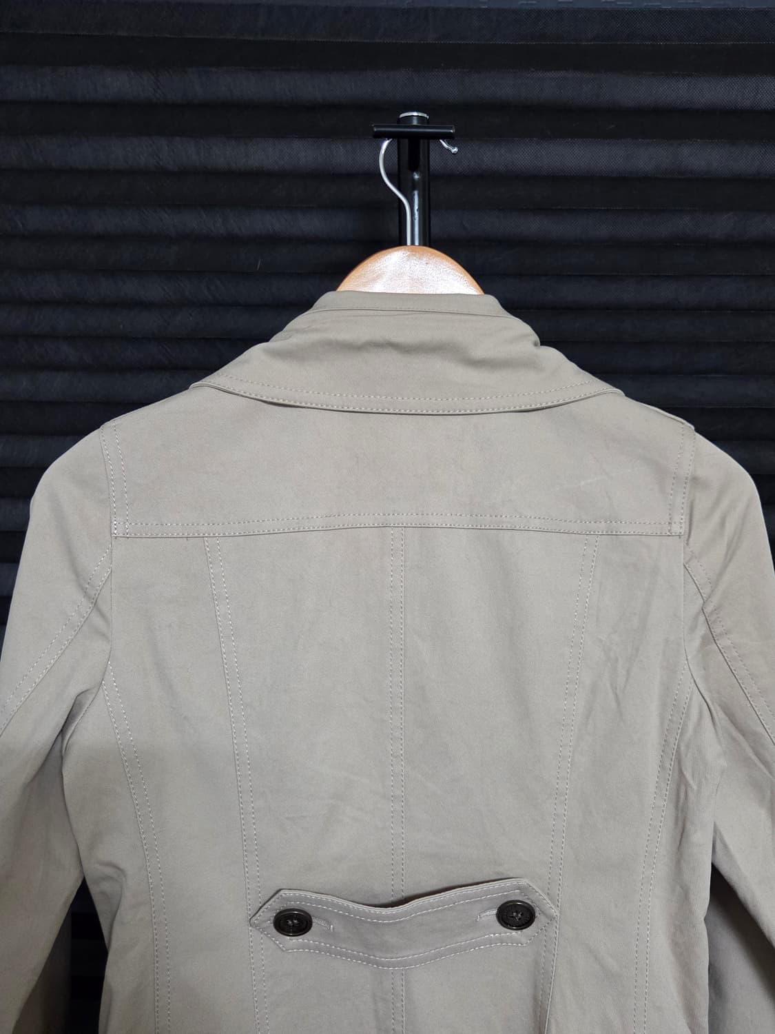 (정품) [버버리] 더블 브레스티드 트렌치 라이더 자켓 | 00049 상품이미지6