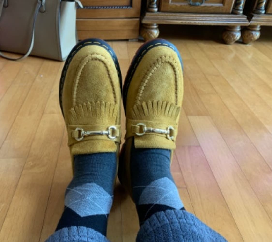 [265] 닥터마틴 아드리안 스내플 스웨이드 로퍼 상품이미지8