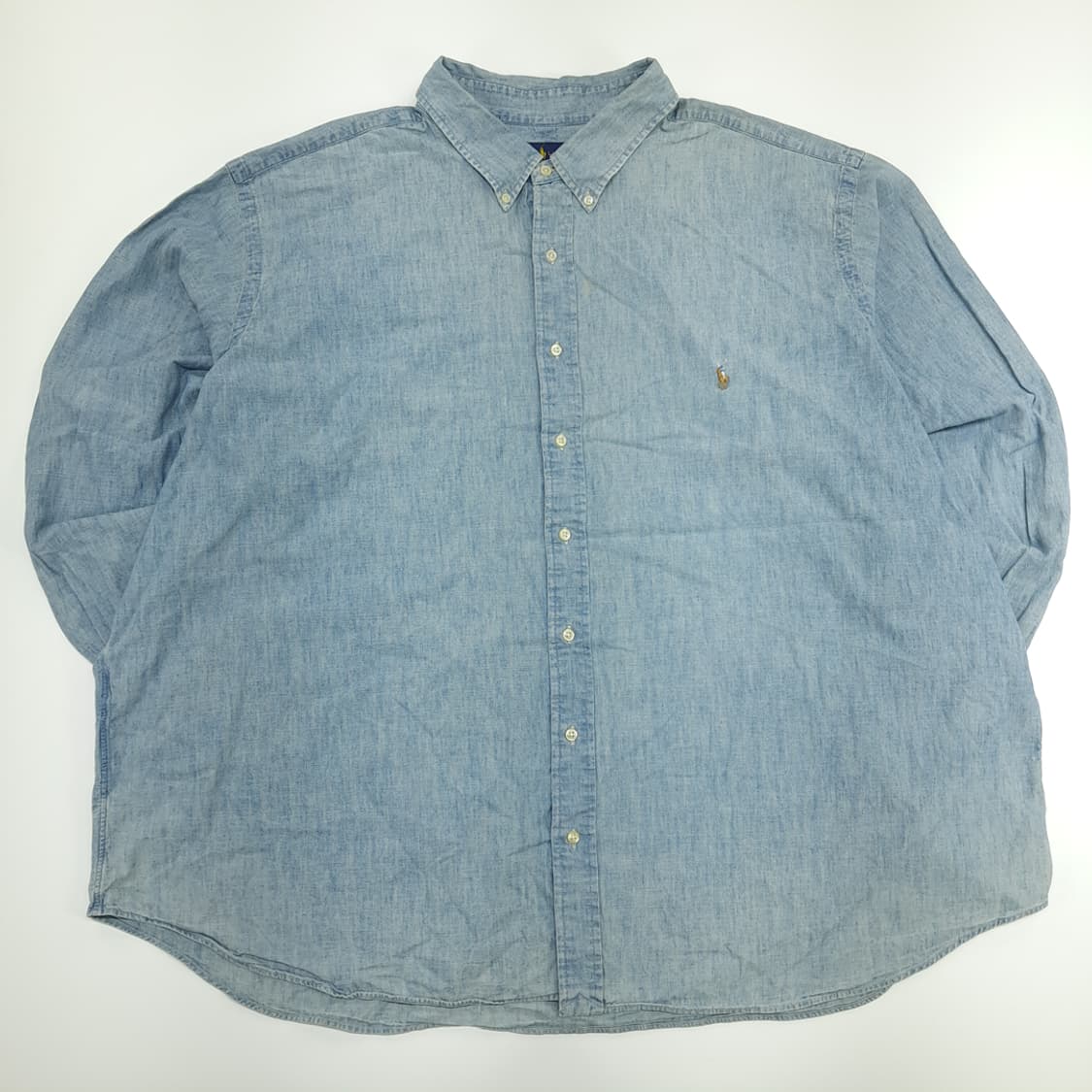 CN740 4XB 폴로 랄프로렌 샴브레이 긴팔 셔츠 남방 상품이미지1